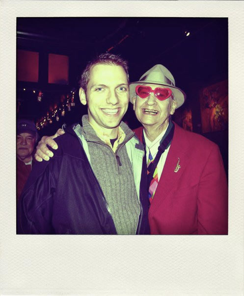 With Ronnie Pierce